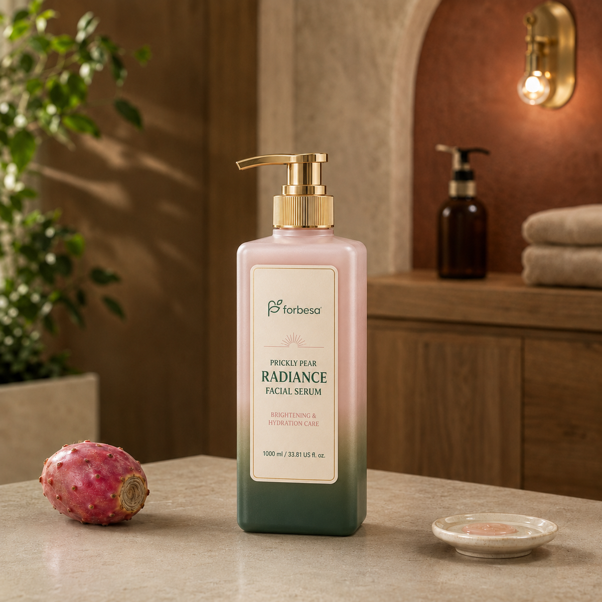 FORBESA Prickly Pear Radiance Facial Serum – Brightening & Hydration Care