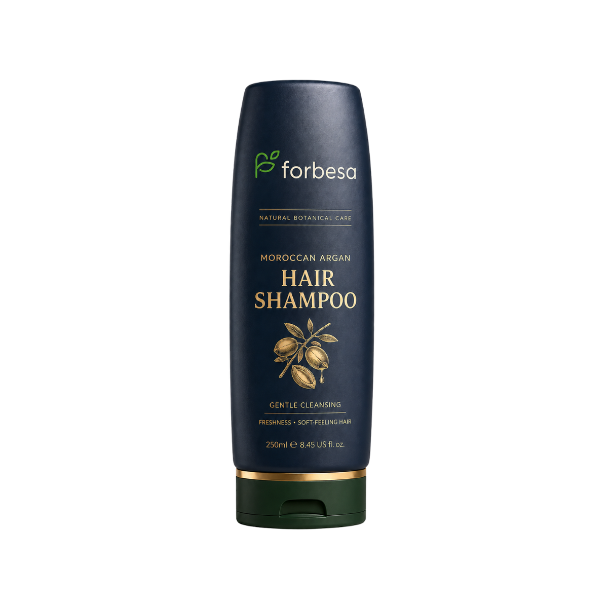 FORBESA Moroccan Argan Hair Shampoo – Gentle Cleansing, Freshness & Everyday Manageability