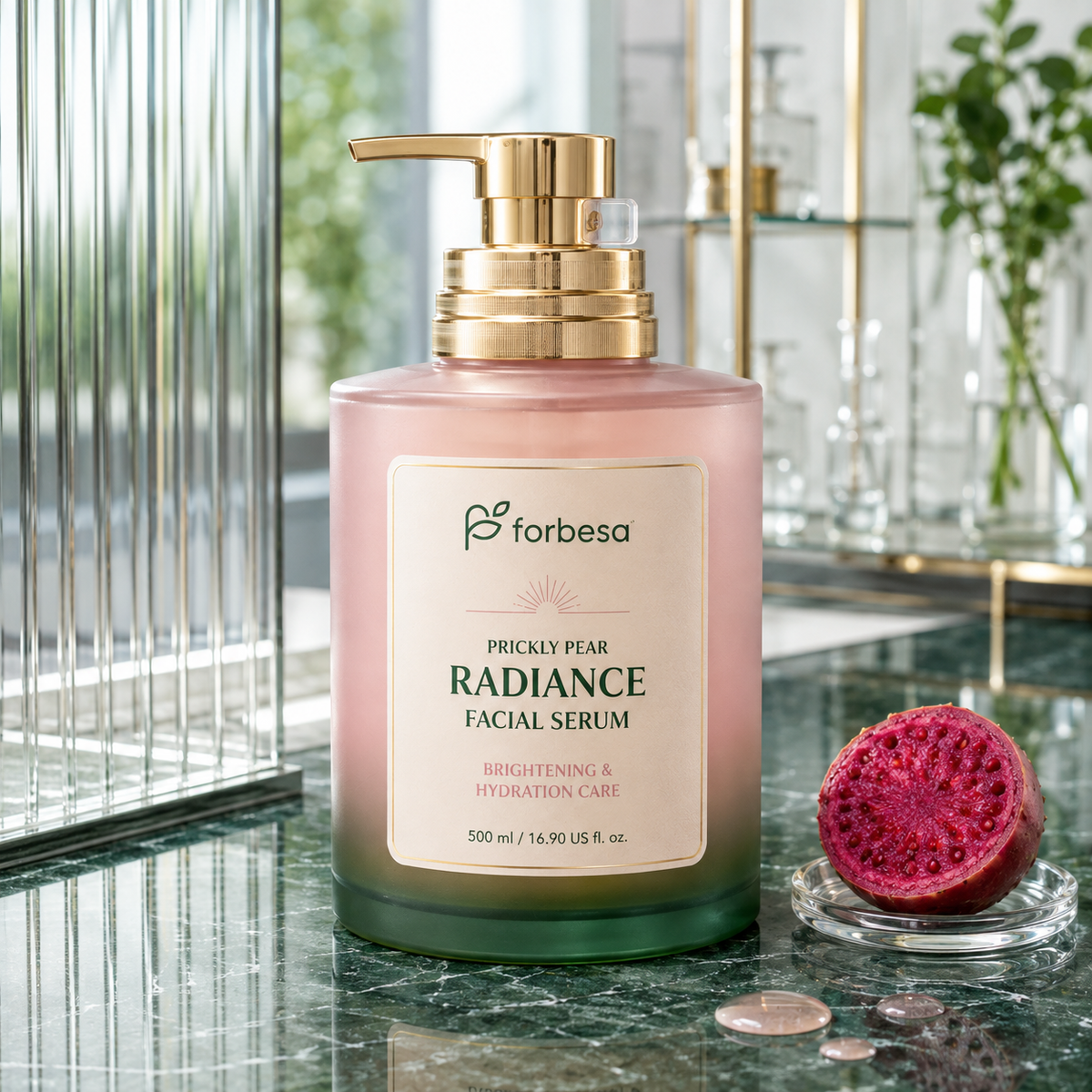 FORBESA Prickly Pear Radiance Facial Serum – Brightening & Hydration Care