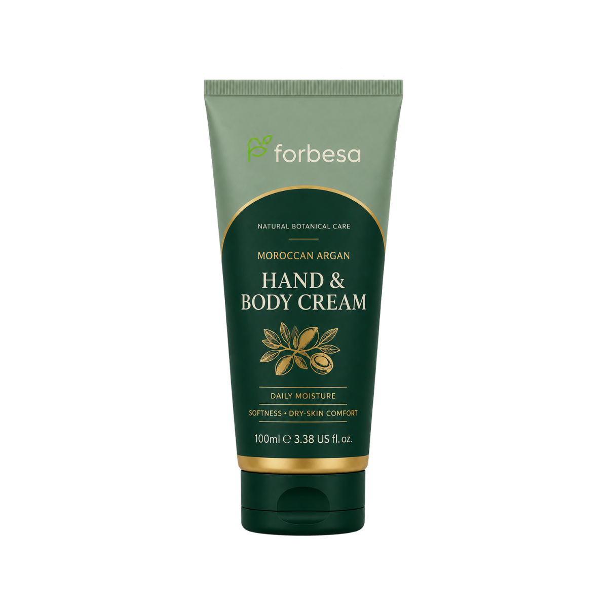 FORBESA Moroccan Argan Hand & Body Cream – Daily Moisture, Softness & Dry-Skin Comfort