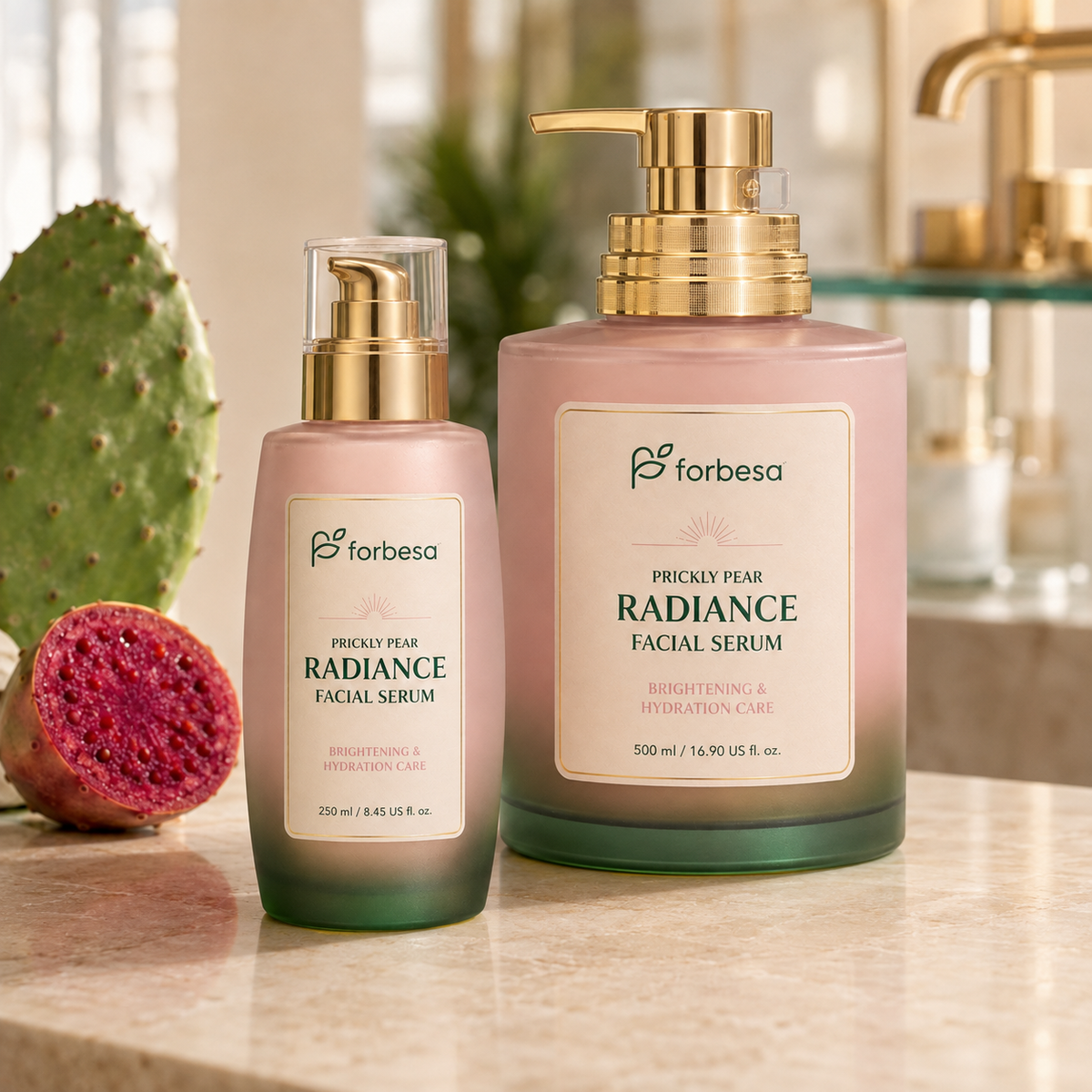 FORBESA Prickly Pear Radiance Facial Serum – Brightening & Hydration Care